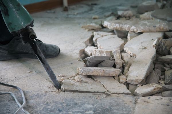 Concrete Slab Removal in Rocky Mount