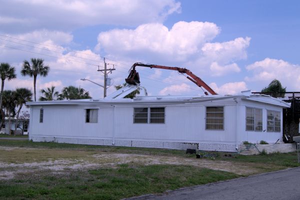 Mobile Home Demolition in Rocky Mount