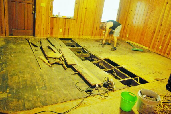 Subfloor Demolition in Rocky Mount