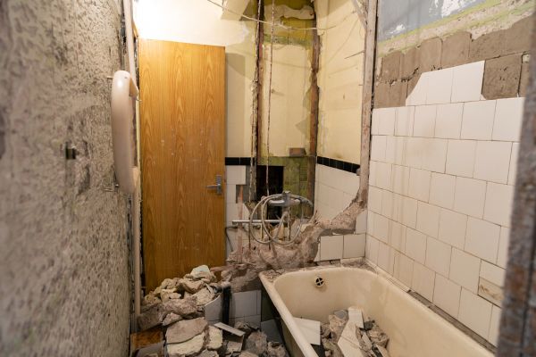 Shower Tile Demolition in Rocky Mount