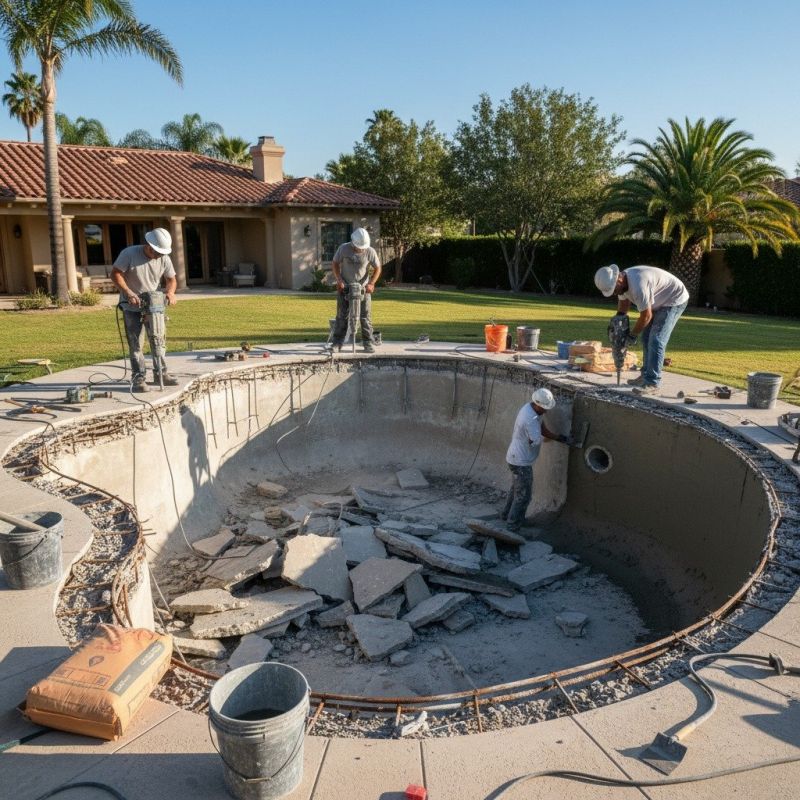Concrete Pool Demolition